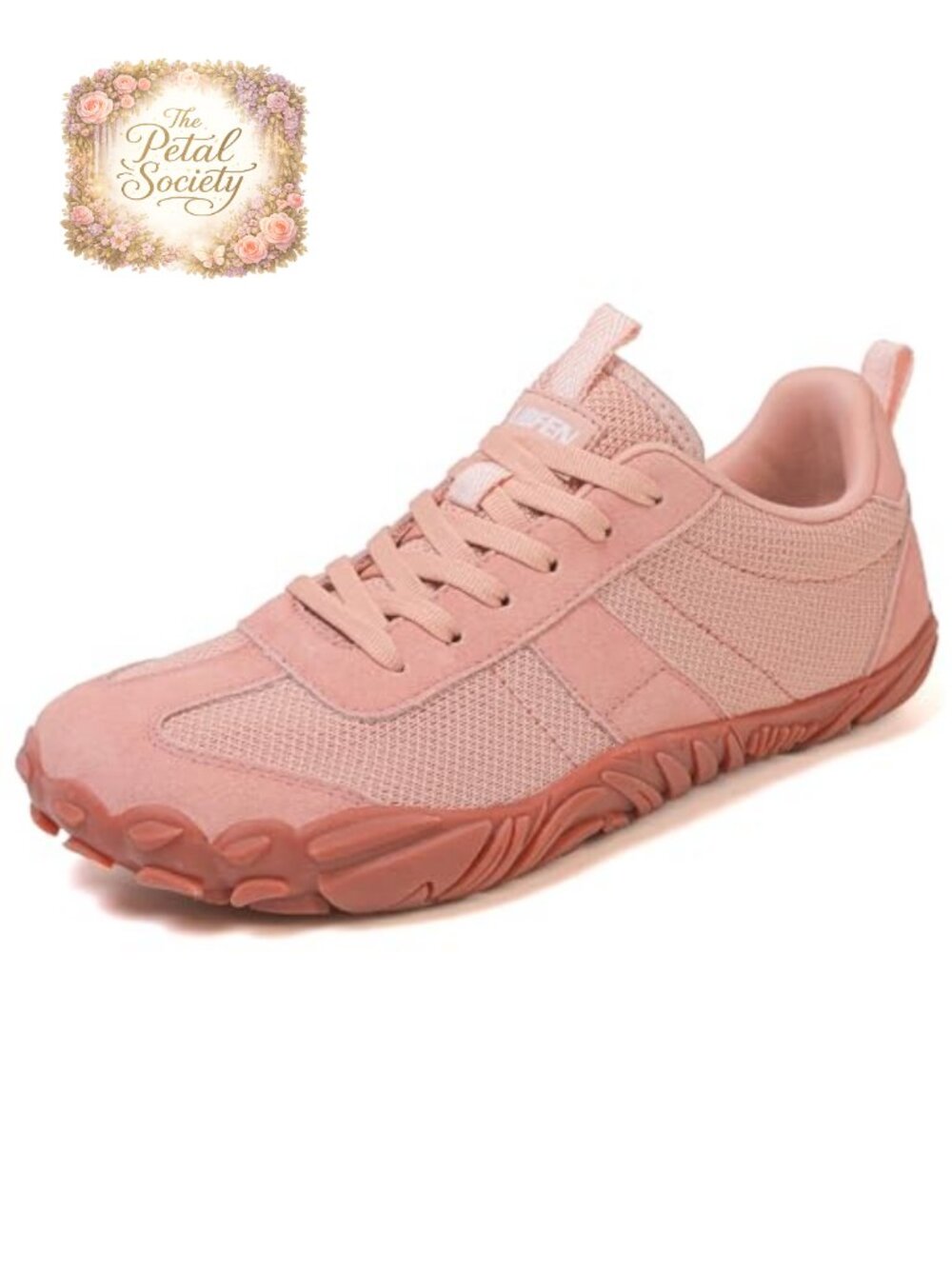 Wide Toe Box Zero Drop Barefoot Sneakers Knit Suede Trail Running
